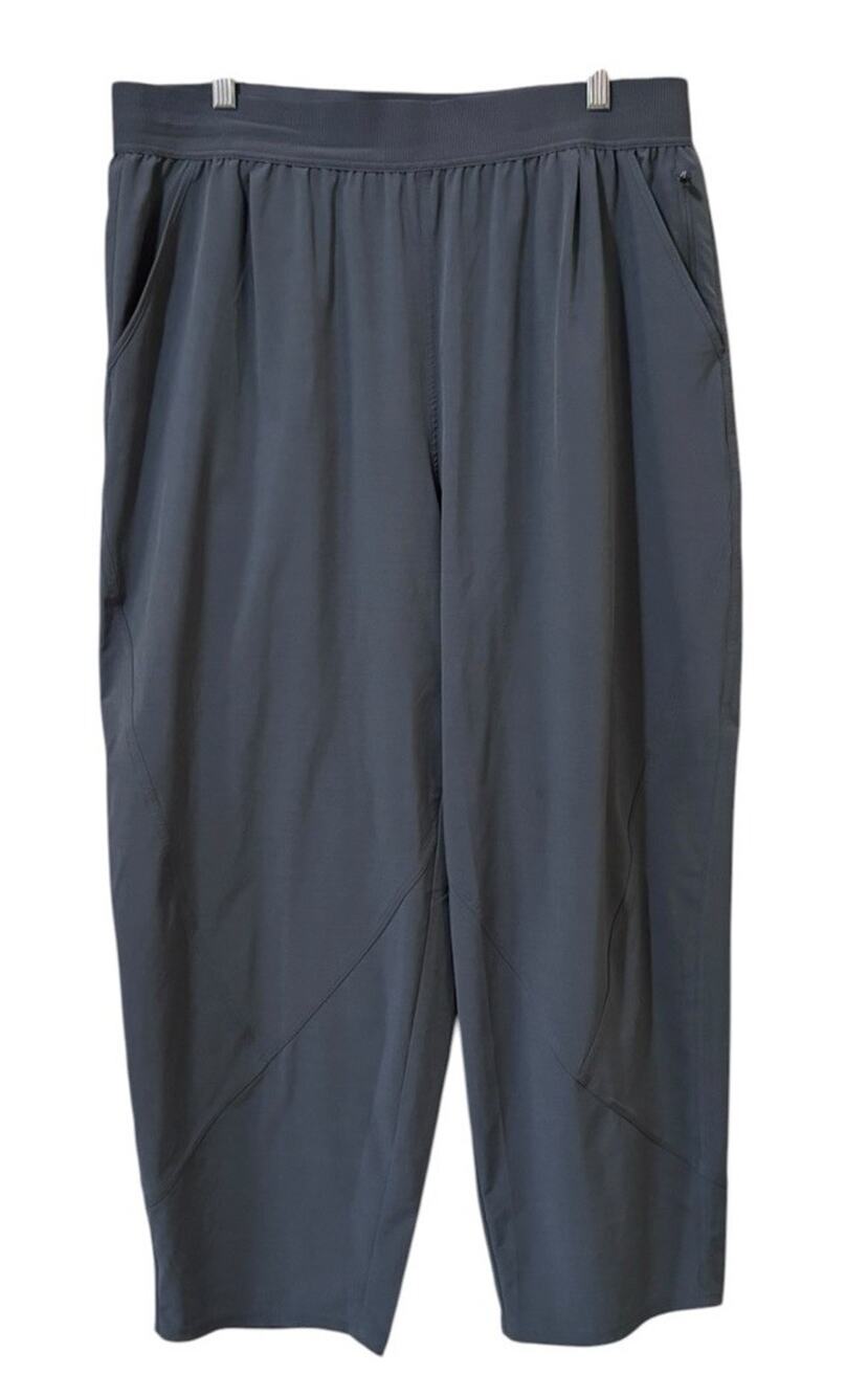 Prana Women Size‎ XL Pull On Elastic Waist Pants Stretch Athleisure Preppy Comfy